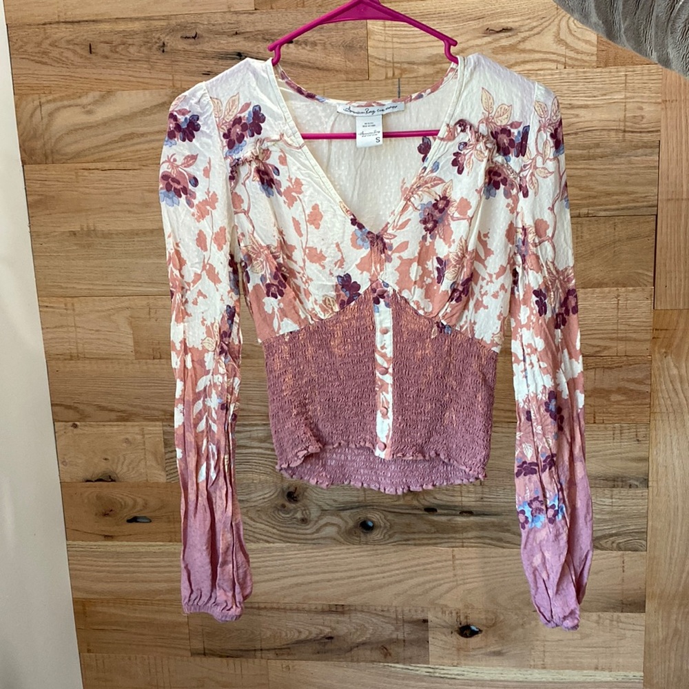 Floral design blouse